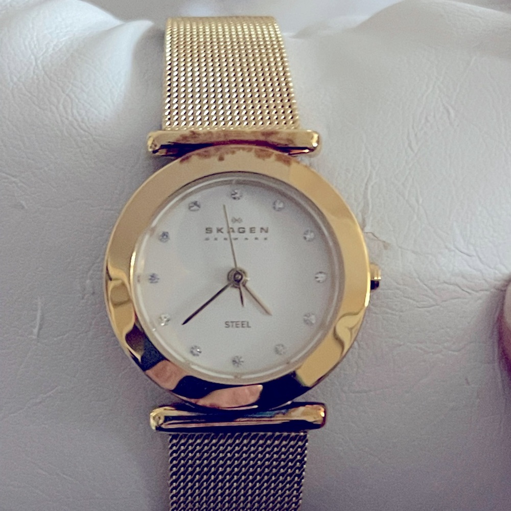 Skagen brand woman’s watch.